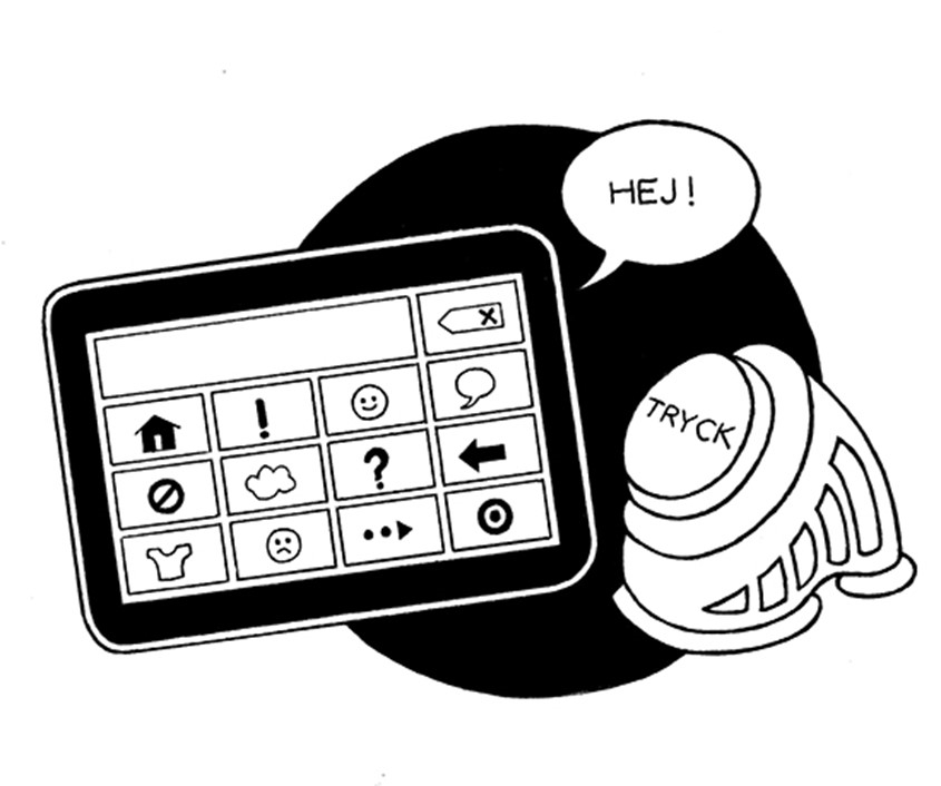 Kommunikations- och rösthjälpmedel - sortimentsvisning